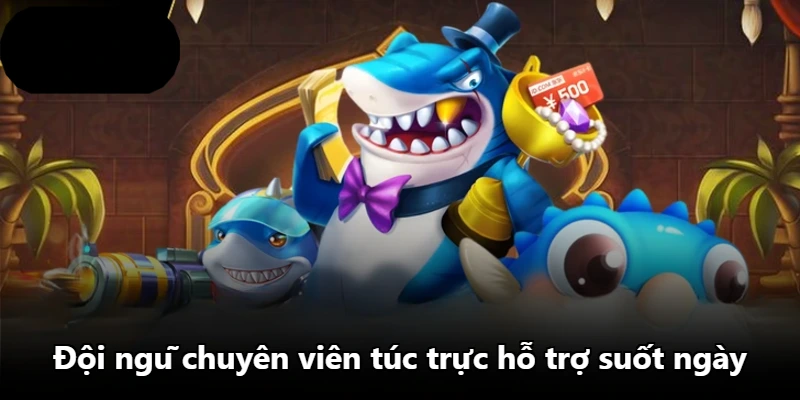 Đội ngũ chuyên viên túc trực hỗ trợ suốt ngày